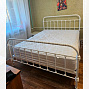Кованая кровать дизайнерская Лофт Моста 160