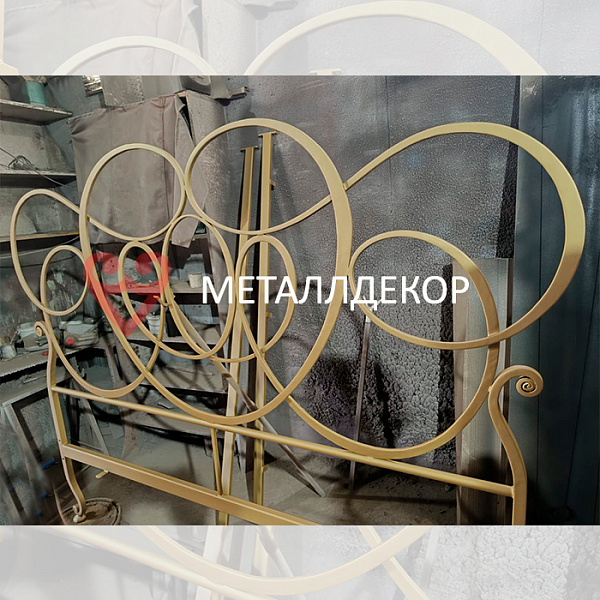 Кованая кровать Италия Алессандрия