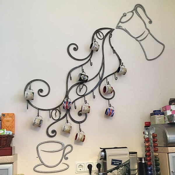 Настенное панно для кружек Кофе