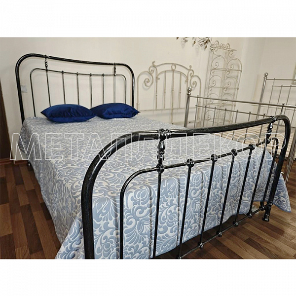 Кровать Мальта140х200 (в наличии с двумя спинками и крюками)