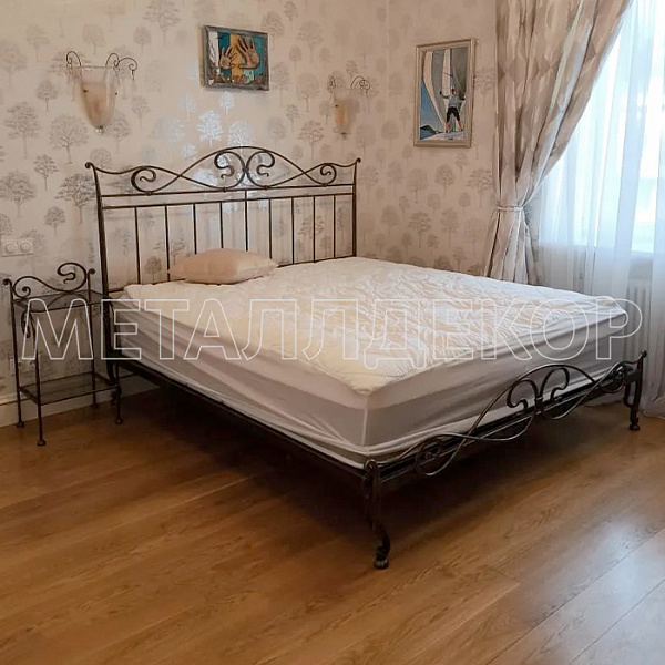  Кованая кровать Милана 160