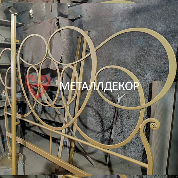 Кованая кровать Италия Алессандрия 160