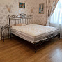  Кованая кровать Милана с коробом 160